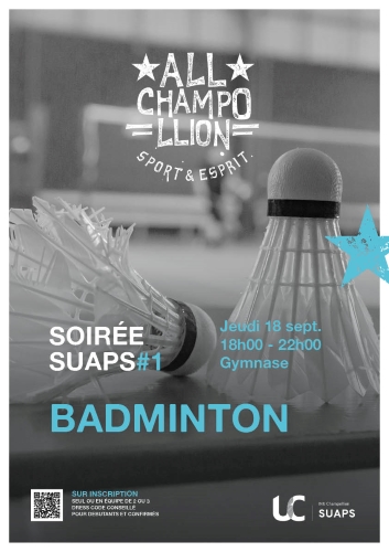 Soirée badminton